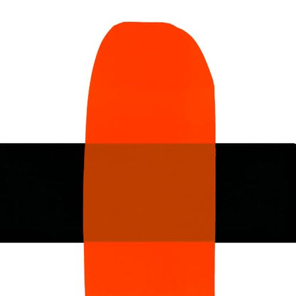GOLDEN Heavy Body Acrylics, Fluorescent Orange, 2 fl. oz. Tube | Artist grade acrylic paint with rich pigment load and a thick body that retains texture and toolmarks.