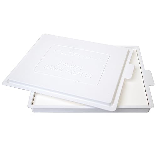 Masterson Sta-Wet Handy Palette Airtight Paint Palette Keeps Paint Fresh for Days, 8.5 by 7 Inches, Made in USA