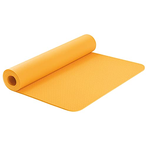 AIREX Calyana Premium Exercise Mat Fitness for Yoga, Physical Therapy, Rehabilitation, Balance & Stability Exercises, Pilates, Aerobics - color: Melon