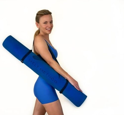 Melt Therapy Mat 6ft Extra Large Exercise Mat TPE Anti Slip | Extra Large 6x3 Ft, TPE Material, Dual-Textured Anti-Slip, Hand & Foot Position Guides, Alignment Lines, Carry Strap