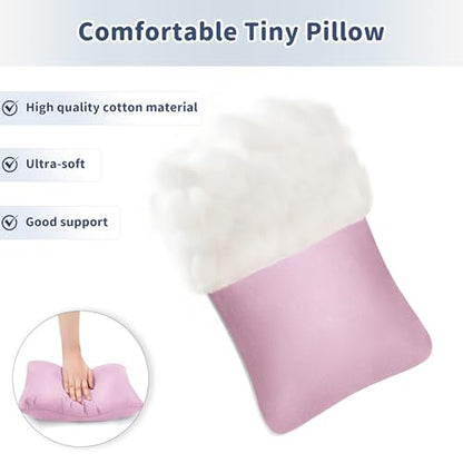 Pro Goleem Small Pillow, 11"x7"x2.5"(Pink) - color: Pink