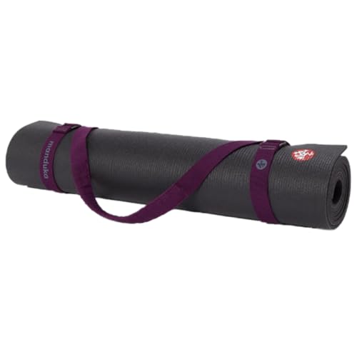 Manduka Yoga Commuter Mat Carrier - Eco-Friendly Cotton, Easy to Carry, Hands-Free, For All Mat Sizes - color: Indulge