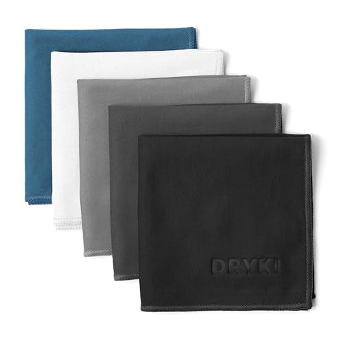 DRYKI Pocket-Sized Sweat Towels - Original Sweat Absorbing Handkerchiefs - color: Neutrals