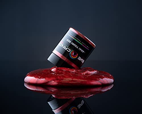 Eye Candy Pigments Premium True Red Mica Powder - Akai Tsuki Red (50gr) - for Epoxy, Resin, Soap, Paint, Woodworking, Acrylic Pouring, Bath Bombs, Fishing Lures - DIY Arts and Crafts Additive - color: Akai Tsuki Red