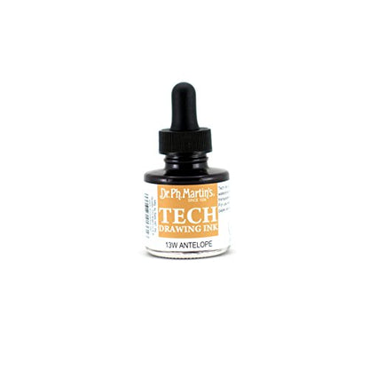 TECH Drawing Ink, 1.0 oz, Antelope (13W)