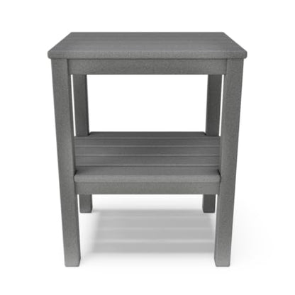 BY THE YARD Accent Table (Gray) - color: Grey