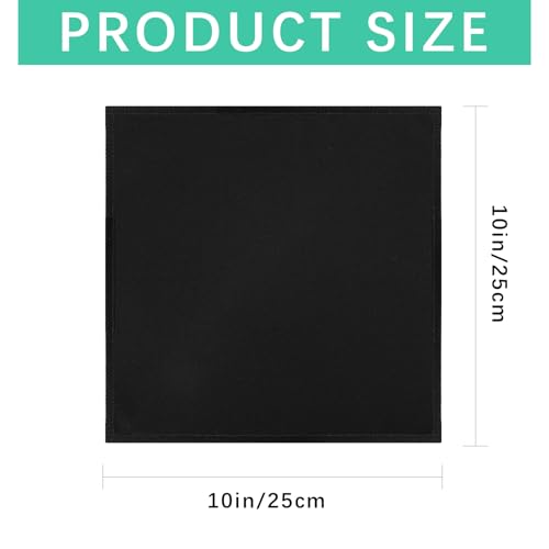 Gym sweat towels Quick-Dry Microfiber Sweat Rags for Face, Hands, & Body - Men & Women - A soft black handkerchief