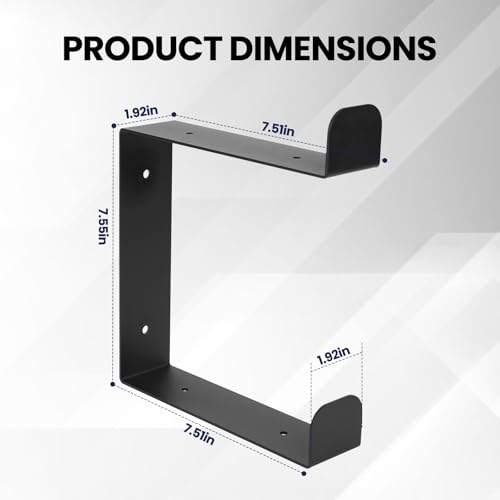 4 Tier Yoga Mat Holder Wall Mount & Yoga Mat Storage Rack
