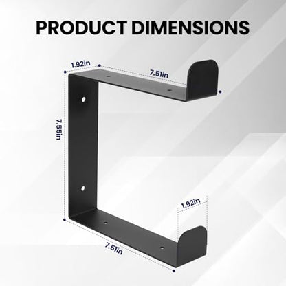 4 Tier Yoga Mat Holder Wall Mount & Yoga Mat Storage Rack