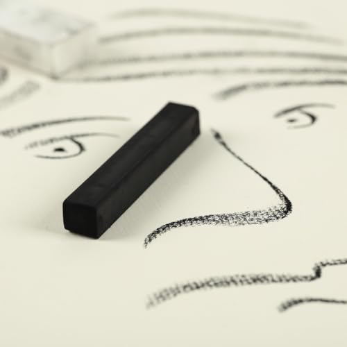 Soho Urban Artist Compressed Charcoal - Drawing Charcoal for Artists, Students, Blending, Live Figure Drawing, & More! - [Black - 6 Pack] - size: 6 Count (Pack of 1), style: Versatile, Professional