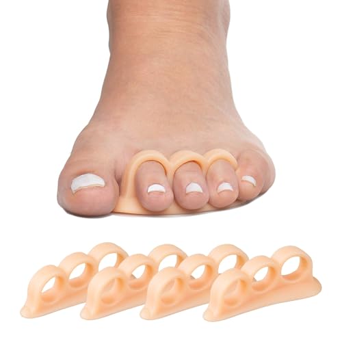 ZenToes Triple Loop Hammertoe Crest, Men & Women, Cushion, 4 Pack - color: Soft Support Beige