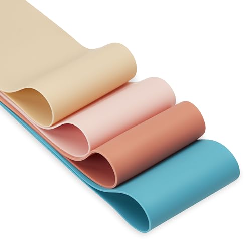 POPSUGAR Mini Loop Resistance Bands, 4-Pack (Periwinkle)