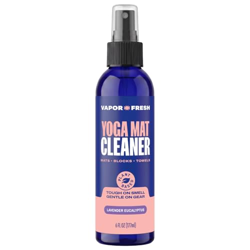 Vapor Fresh Yoga Mat Cleaner Spray, Eucalyptus Lavender, 6oz (1 Pack) - size: 6 Fl Oz (Pack of 1)