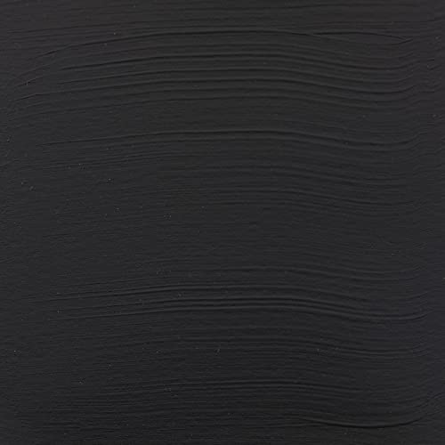 Amsterdam Standard Series Acrylic Paint Tube, Oxide Black 735, 4 fl oz | Vibrant Color with Acrylic Resin Binder, High Lightfastness, Water-Based, Strong Coverage, Visible Brush Strokes - color: Oxide Black, size: 4.06 Fl Oz (Pack of 1)