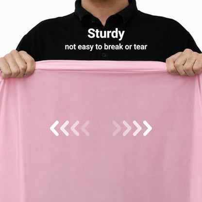 Auros 10-Pack Plastic Tablecloths, 54x108 Inch Disposable Table Covers, 8FT | Rectangle Waterproof & Throw Away Table Cloth, Easy Cleanup for Party, Wedding, Birthday, BBQ, Fits 6-8ft Tables, Candy Pink - color: Candy Pink, size: 54" X 108" Rectangle