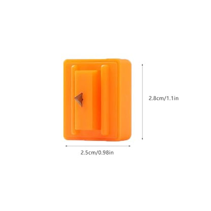 5 Pack Paper Cutter Blades Replacement Precision Paper Trimmer Refill Blade Slider Carriage for A4 Craft Paper Cutter with Security Safeguard Blade Guillotine Trimmer Scrapbooking Tool