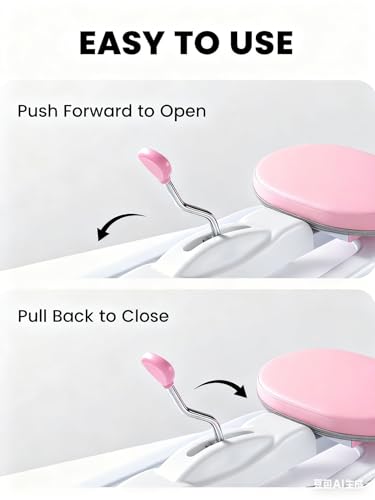 Split Machine, Leg Stretcher Splits Machine for Flexibility, 0-180° Adjustable Home Stretch Machine for Balle, Cheerleading Dance, Gymnastics and Other Sports, 330lbs Capacity - color: Pink