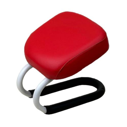 Kneeling Meditation Stool Prayer Stool with Anti Slip Cover Portable Meditation Bench Seat for Praying Adults Prayer, red - color: Red