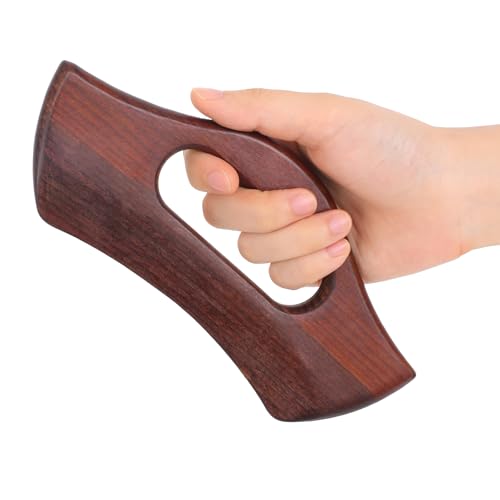 Mozeat Lens Lymphatic Drainage Massager, Wooden Body Gua Sha Tool - color: Style-d