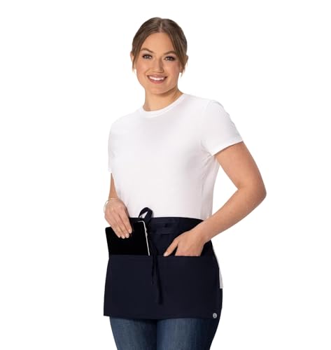 Chef Works Unisex Waitress Apron - color: Navy