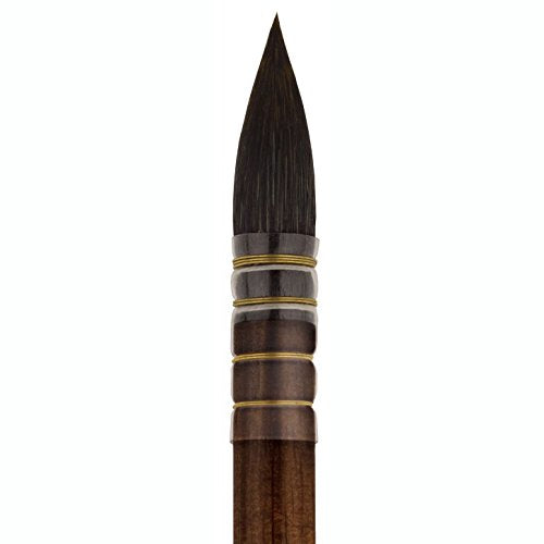Princeton Artist Brush, Neptune Series 4750, Synthetic Squirrel Watercolor Paint Brush, Quill, Size 8 - size: Size 8