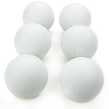 Crown Sporting Goods Regulation Size Lacrosse Balls in Mesh Storage Bag
