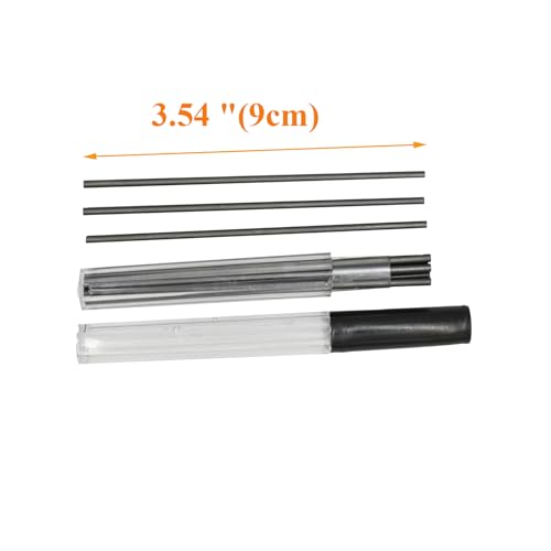 400 Pcs 2.0mm Mechanical Pencils Leads 2B Pencil Refills | 2.0mm Bold Thick Pencil Leads With 2 Sharpeners And 2 Tubes For Drafting Sketching Artist School Office Students Stationery ﻿