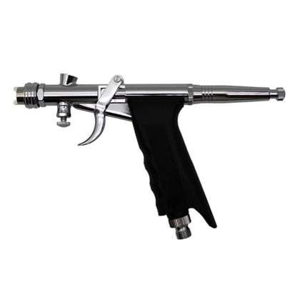 Uouteo Airbrush Kit, Airbrush Trigger Gun with 0.3mm Fan Spray Cap/Needles/Nozzles, 15 CC Cup for Painting Model Nails Cake Makeup - color: 217BA 0.3mm Airbrush Kit