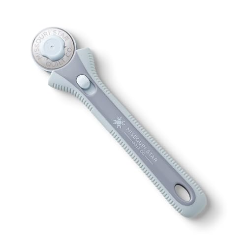 Missouri Star Rotary Cutter, 28mm Blade, Rolling Cutter Tool for Quilt Appliques and Cutting Fabrics, Essential Quilting and Sewing Supplies for DIY Craft Projects - color: 28mm Rotary Cutter