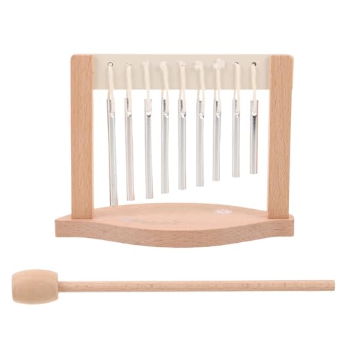 9 Note Chime: Table Wind Chime Bar - Percussion Instrument - Relaxing Meditation Healing Sound Desktop Decor - Housewarming Present