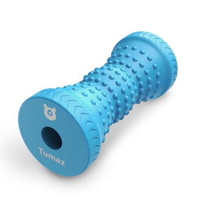 Tumaz Foot Roller for Deep Tissue Massage & Reflexology - color: Sky Blue