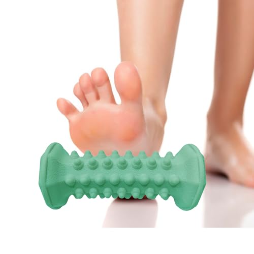 Foot Massager Roller for Plantar Fasciitis Relief, Neuropathy Pain Relief for Feet Foot Arch, Reflexology Deep Tissue Muscle Massage Acupressure Tool - color: Greenroller