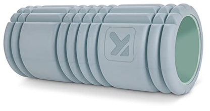TRIGGERPOINT Performance Therapy Grid Patented Multi-Density Foam Massage Roller (80% Recycled) Exercise, Deep Tissue Muscle Recovery - Muscle Pain&Tightness, Improves Circulation (13"), Blue - size: One Size