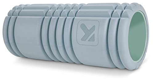 TRIGGERPOINT Performance Therapy Grid Patented Multi-Density Foam Massage Roller (80% Recycled) Exercise, Deep Tissue Muscle Recovery - Muscle Pain&Tightness, Improves Circulation (13"), Blue - size: One Size