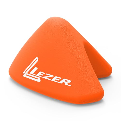 LEZER Trigger Massage Point, Manual Massage Ball, Hip Hook, Muscle Knot Release Tool, Deep Tissue Relief, Hip Flexor Iliacus Back Psoas Hand Foot Myofascial, Physical Therapy, 2.9 inｘ2.1 in（Orange） - style: 01 - Trigger Orange