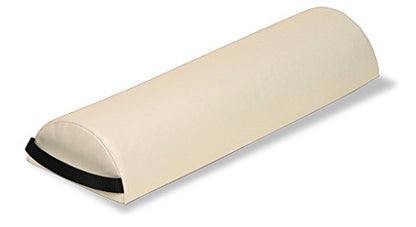 EarthLite Massage Bolster Pillow Half Jumbo, 29in Length x 9in Width x 4.5in Height - color: Vanilla Crème