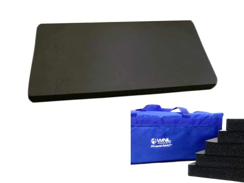 WNL Products WNLMAT Practi-Mat Kneeling Mat for CPR Training, 5 Pack