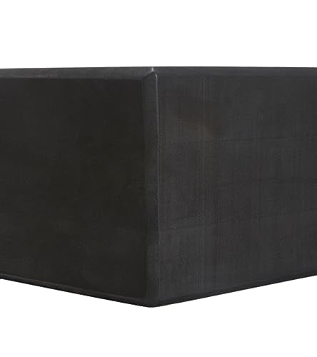 Everyday Yoga Premium Foam Block, 3in/4in/5in Thick, Multi Colors, 1 Block - color: Black, size: Super Block