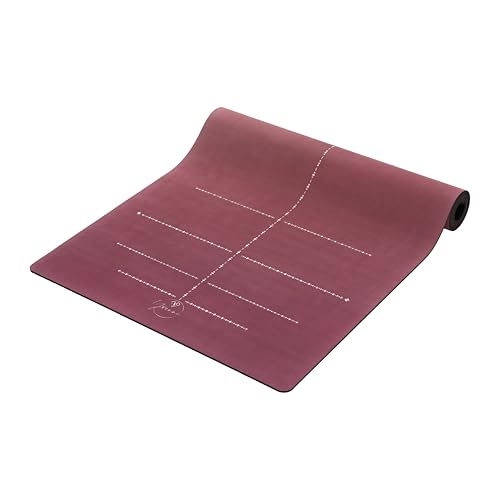 Yvonne Solstice Harmony Travel Yoga Mat - Ultra Thin 1/16” (1.5mm), Lightweight, Foldable & Non-Slip for Travel & Home, Eco-Friendly Natural Rubber + Free Carrying Strap