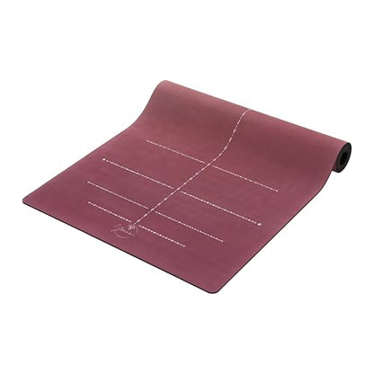 Yvonne Solstice Harmony Travel Yoga Mat - Ultra Thin 1/16” (1.5mm), Lightweight, Foldable & Non-Slip for Travel & Home, Eco-Friendly Natural Rubber + Free Carrying Strap