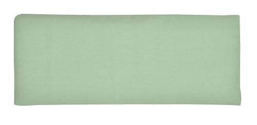 Wellrox Weighted Eye Pillow - Flaxseeds & Lavender Eye Pillow Weighted for Restorative Yoga, Meditation & Stress Relief (Green, Scented) - color: Green