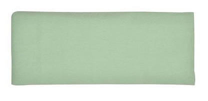 Wellrox Weighted Eye Pillow - Flaxseeds & Lavender Eye Pillow Weighted for Restorative Yoga, Meditation & Stress Relief (Green, Scented) - color: Green