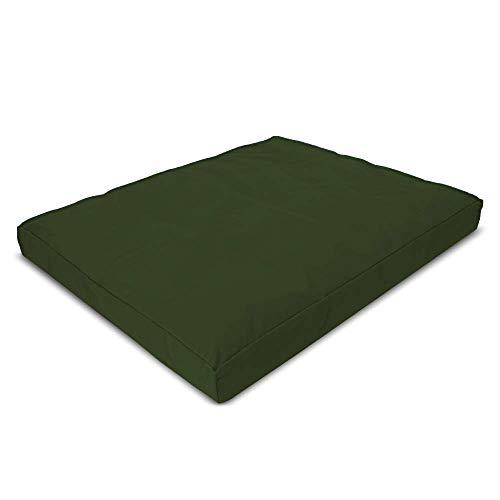 Bean Products Large Zabuton Meditation Cushion, Cotton Filled - Earth | 2 Piece Large Meditation Cushion, Washable Removable Cover, Comfortable Kneeling Pad, 32x26x3 100% Cotton - Made in USA - color: Earth, size: Premium 32x26x3