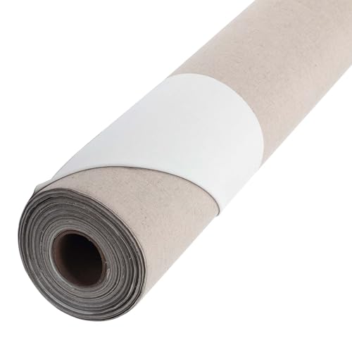 Centurion Deluxe Professional Oil Primed Linen Canvas Roll, 84" x 30 yd, Medium 11 oz. Weight, White, Linen, 1 Roll - size: 83 in x 30 yard