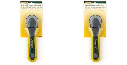 Omnigrid 45mm Pressure Sensitive Safety Rotary Cutter (Pack of 2) - size: 45 mm (Pack of 2)