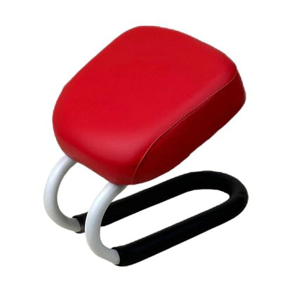Kneeling Meditation Stool Prayer Stool with Anti Slip Cover Portable Meditation Bench Seat for Praying Adults Prayer, red - color: Red