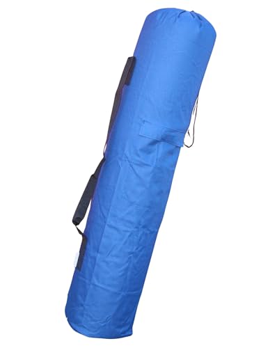 43"x9"x9" (Blue, L - 600D) Replacement Bag for Folding Camping Chair, Camp Chairs, Hammock, Yoga Mat, Beach Chair, Umbrella, Tent Bag 600D Oxford Polyester Fabric w/Side Pockets - color: Blue, size: Large 43"x9"x9" (600D)