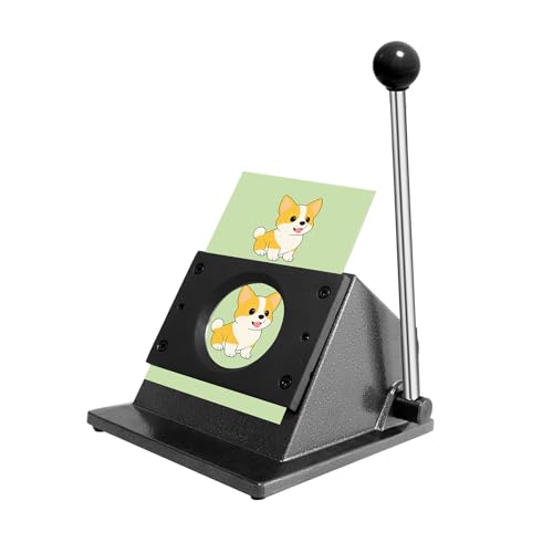 2.28" 58mm Button Paper Cutter, 2.75”/70mm Diameter Circle Cutter Circle Punch, Graphics Punch Cutter, 70mmDie Cut Machine for Making 2.28" 58mm Mode Buttons Machine (2.75”/70mm Cutting Diameter)