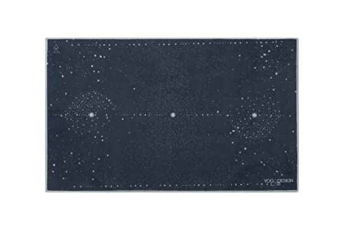 yogadesignlab | THE Hand Towel | Premium Non Slip Hand Towel | Designed in Bali | Colorful Eco Printed + Quick Dry + Soft | Hot Yoga, Bikram, Ashtanga, Sport, Barre, Travel (Celestial) - color: Celestial