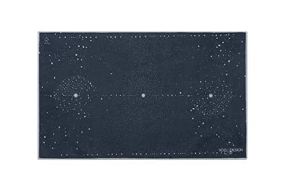 yogadesignlab | THE Hand Towel | Premium Non Slip Hand Towel | Designed in Bali | Colorful Eco Printed + Quick Dry + Soft | Hot Yoga, Bikram, Ashtanga, Sport, Barre, Travel (Celestial) - color: Celestial